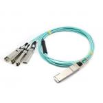 100G QSFP28 TO 4×SFP28 Breakout Active Optical Cable for sale
