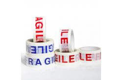 China Personalised Design White Printed BOPP Custom Logo Packaging Adhesive Tape supplier