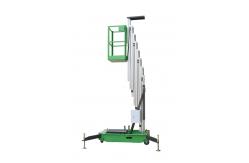 China 125Kg Loading Capacity Aluminum Aerial Work Platform with 8m Lifting Height supplier
