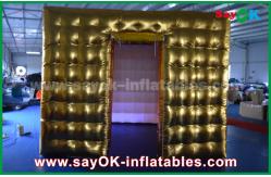 China Inflatable Photo Studio Customized  Shape PVC Coating Inflatable LED Photo Booth With Charming supplier