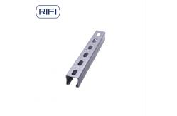 China Galvanized Sheet Slotted Strut With Galvanized Steel Slotted Strut Channel supplier