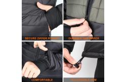 China Custom Heating Zones USB Electric Heated Fleece Jacket Winter 5v 7.4v supplier
