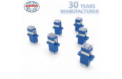 China SM SC / UPC Simplex Fttx Multimode Fiber Coupler With Translucent Dust Cap supplier