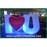 Proposal Led Inflatable Lighting Letter LOVE Party Decoration with 16 Different Color for sale