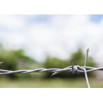 Use Of Prison Walls Double Strand Traditional Twist Electro Barbed Wire Coils for sale