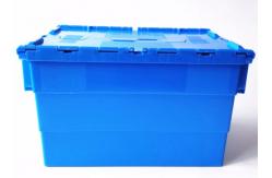 China Blue Grey Green 60L Plastic Storage Container With Lid supplier