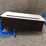 Custom Plastic USB 3.0 Desktop Power Socket US Standard For Residential