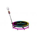 Automatic 360 Photo Booth Machine Spinning Selfie Booth For Rental Business for sale