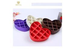 China 1200g Grey Cardboard Paper Chocolate Packing Boxes With Divider Insert supplier