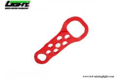 China 137mm Length Double End Steel Lockout Hasp 44.5 Jaw Clearance supplier