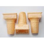 Square Shape Wafer Cones / Flat Bottom Ice Cream Cones Eco - Friendly for sale