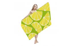 China Knitted Sublimated Beach Towels Dense Terrt Strong Water Absorbability supplier