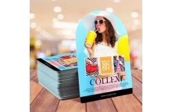 China Shopping Market Advertisement Pamphlet Printing Flyers Printing Service supplier