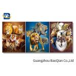 Wild Lion / Wolf Animal Stock Photo For Wall Decorative Pieces , 3d Pictures for sale