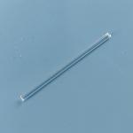 Semi Circular Transparent Quartz Tube High Temperature Resistant For Semiconductor