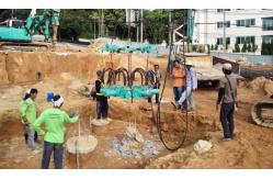 China Heavy Cylinder Pile Cutting Machine Excavator Attachment KP315 KP380 600kN supplier