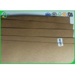 350gsm Three - Dimensional Solid Board Brown Kraft Liner Paper Wood Pulp Material for sale