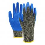 Crinkle Latex Coated Work Gloves Fire Resistant Knit Safety Work Gloves for sale