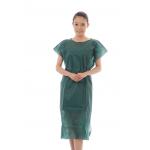 Breathable No Sleeve Disposable Nonwoven Patient Gown For Medical Use for sale