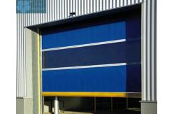 China Security 5.5KW 1.0m/S PVC Roller Shutter Doors supplier