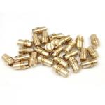 Computer Controlled Brass Machined Components Customized for sale