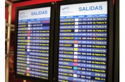 China High Brightness Flight Information Display Impact Resistant Energy Saving supplier