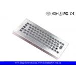 65 Keys Industrial Desktop Keyboard Stainless Steel With IP65 To IP68 for sale