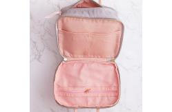China Zipper Closure Cartoon Polyester Travel Toiletry Organizer supplier