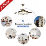 42 Smart LED Ceiling Fan with Invisible Bladeless Design and Cooling Air Function