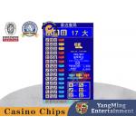 Universal Size Dice Treasure Baccarat Gambling Systems Casino Table Software Displayed In Chinese English for sale