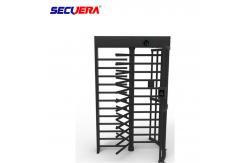 China 120 degree automatic RFID access control full height turnstile price supplier