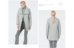 China Occasion Daily Wear Coat Down Filling Belt Durable Womens Casual Coats And Jackets supplier