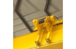 China Remote Control Single Girder Overhead Crane Partial Hanging Hoist Trolley EOT Crane supplier