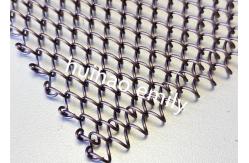 China Fireproof Metal Mesh Shower Curtains Used For Interior Design supplier