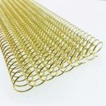 Electroplated 1 46 Tooth Metal Spiral Coil Binding Supplies For Books for sale