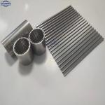 Good 304 stainless steel wedge wire screen plate panel filter mesh slot opening water well screens for sale