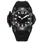 51mm Case Silicon Male Watches Pointer Display ROHS Waterproof for sale
