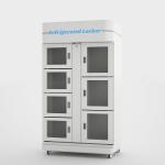 Smart Fridge Cooling Refrigerated Locker With Touch Screen And Wifi for sale