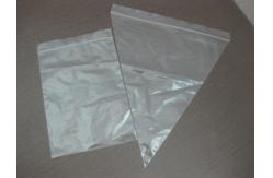 China Plastic Pizza Saver Bag Triangle Shape Bag , Plain / Clear Grip Seal Bag supplier