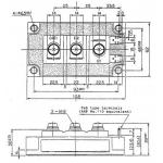 IGBT Power Module 2MBI400TA-060 IGBT Module  FUJITSU IGBT Power Module for sale