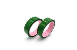 China Masking Green Polyester Tape High Temperature Anti Static 2.4mil supplier
