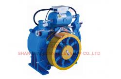 China Single / Double Wrap Gearless Traction Machine For Passenger Elevator supplier