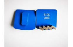 China Aggressive ZIGZAG Segments  Redi Lock Diamond Grinding Shoes for Husqvarna supplier