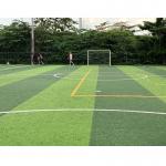 Sports Carpet Floor Outdoor Football Artificial Turf PP + Leno Backing for sale
