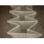 Sand Filled Military Hesco Barriers , Hesco Bastion Gabion Barrier Wall Soldier Protection  for sale