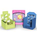 Cardboard Paper Pop Up Display Boxes Retail Counter Top Display Box for sale
