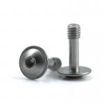 SUS316 Half Thread Screw Hex Socket Captive Panel Screw Length 40mm for sale