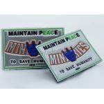 4 Colorways 3M Reflective Velcro Patch Screen Printed LOGO For Jeans for sale