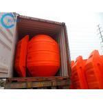 12in 14in 16in Dock Plastic Dredging HDPE Pipe Floats For Sale Offshore Pipeline Floats for sale