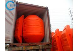 China Dredge Hdpe Pipe Floaters Polyethylene Foam Float Medium Density Pre Insulated 300mm supplier